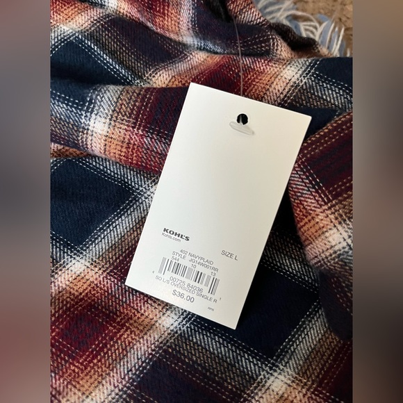 So from Kohl’s flannel - Picture 3 of 4